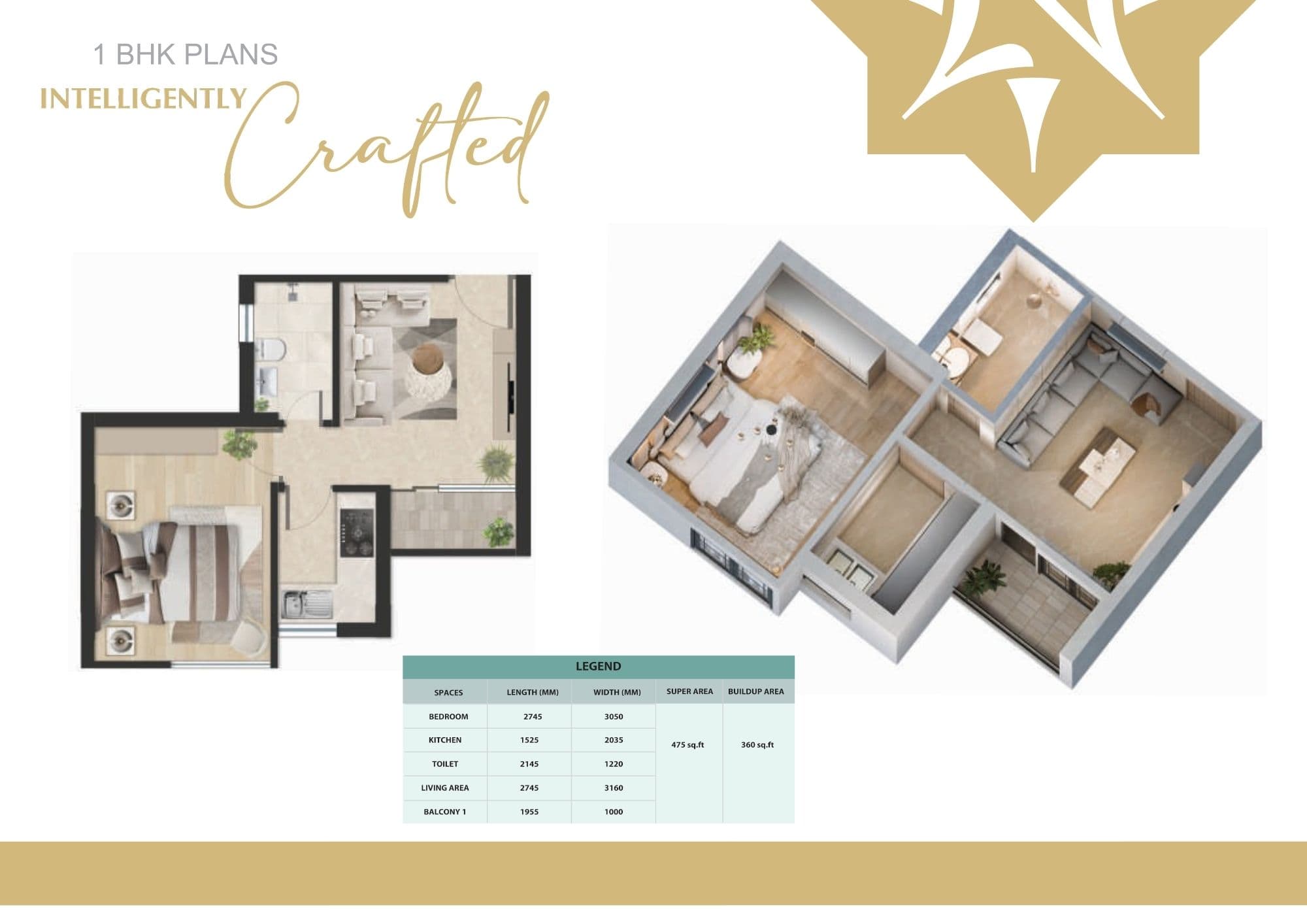 Studio Unit Layout